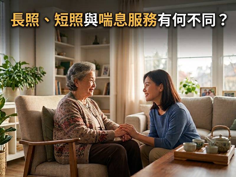 照顧路上不孤單！長照、短照與喘息服務有何不同？家有外籍看護/幫傭或照顧需求該怎麼挑？