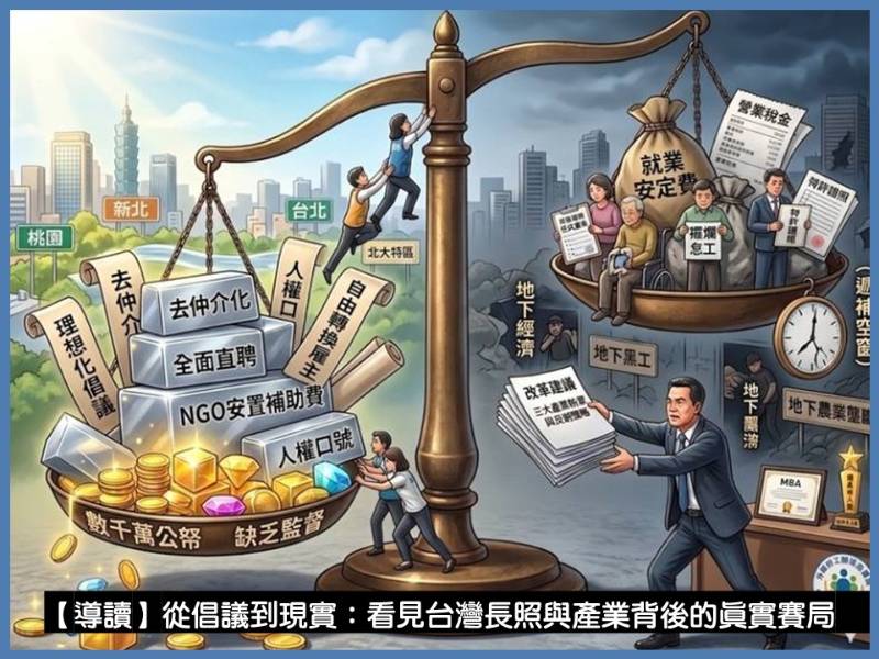  【導讀】從倡議到現實：看見台灣長照與產業背後的真實賽局 
